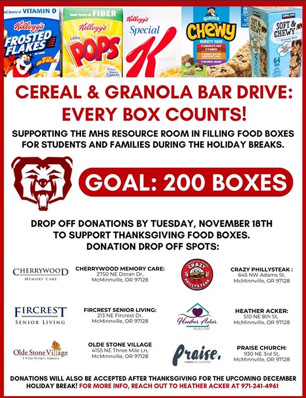 Cereal Collection Flyer