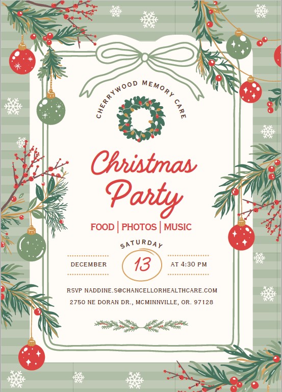 Christmas Party Flyer