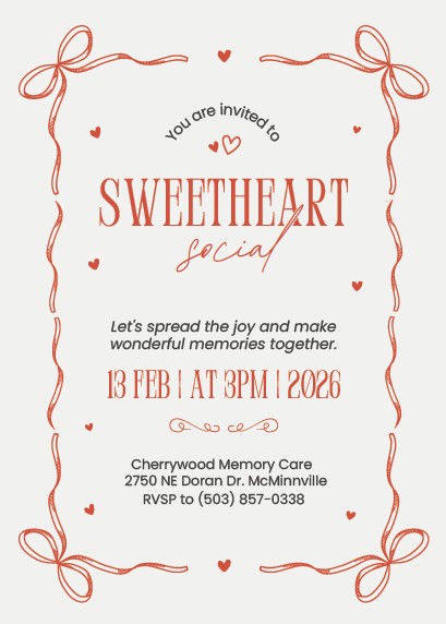 Sweetheart Social Flyer